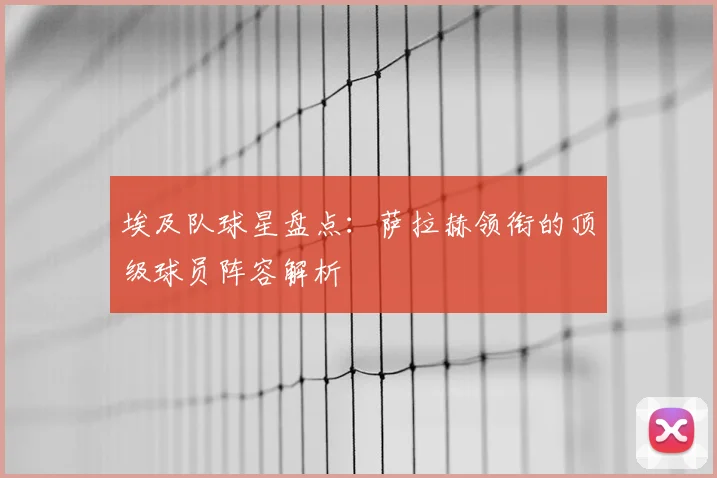 埃及队球星盘点:萨拉赫领衔的顶级球员阵容解析